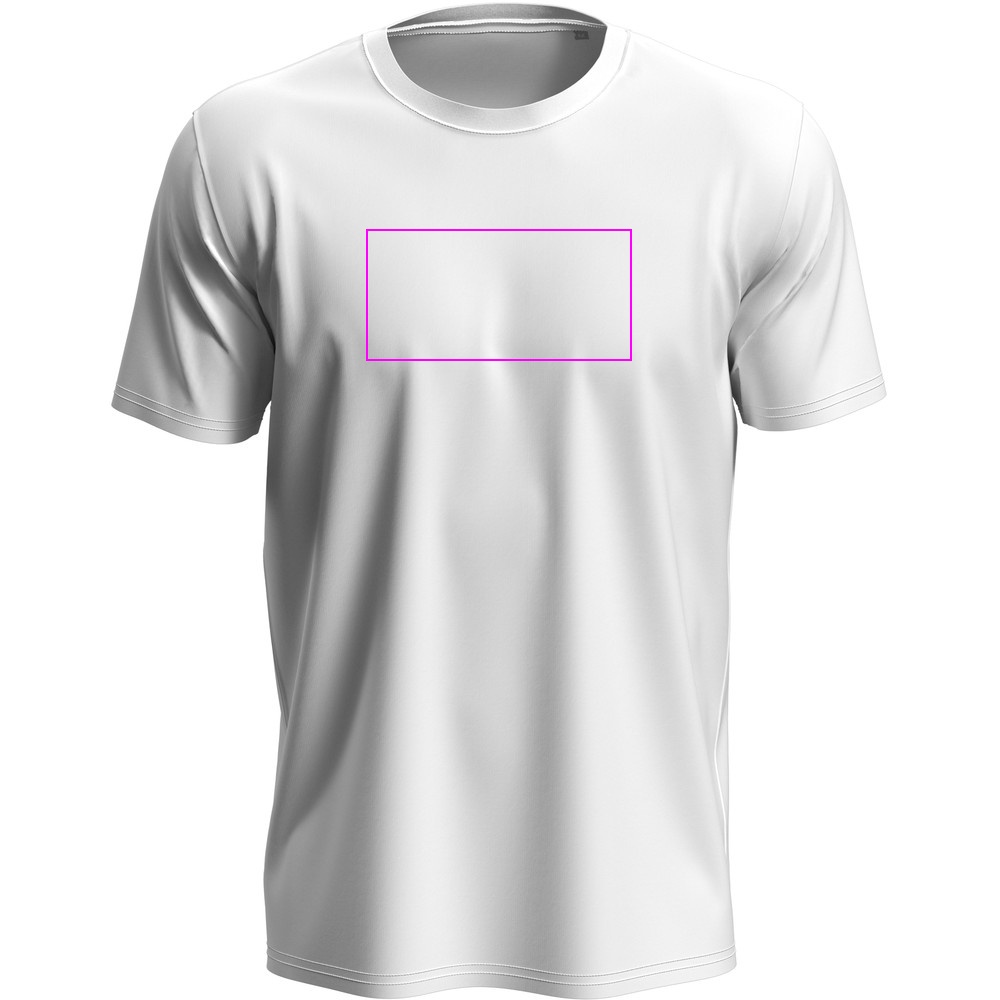 T-shirt unisex 180 g/m2, Lux-T White, rozmiar L