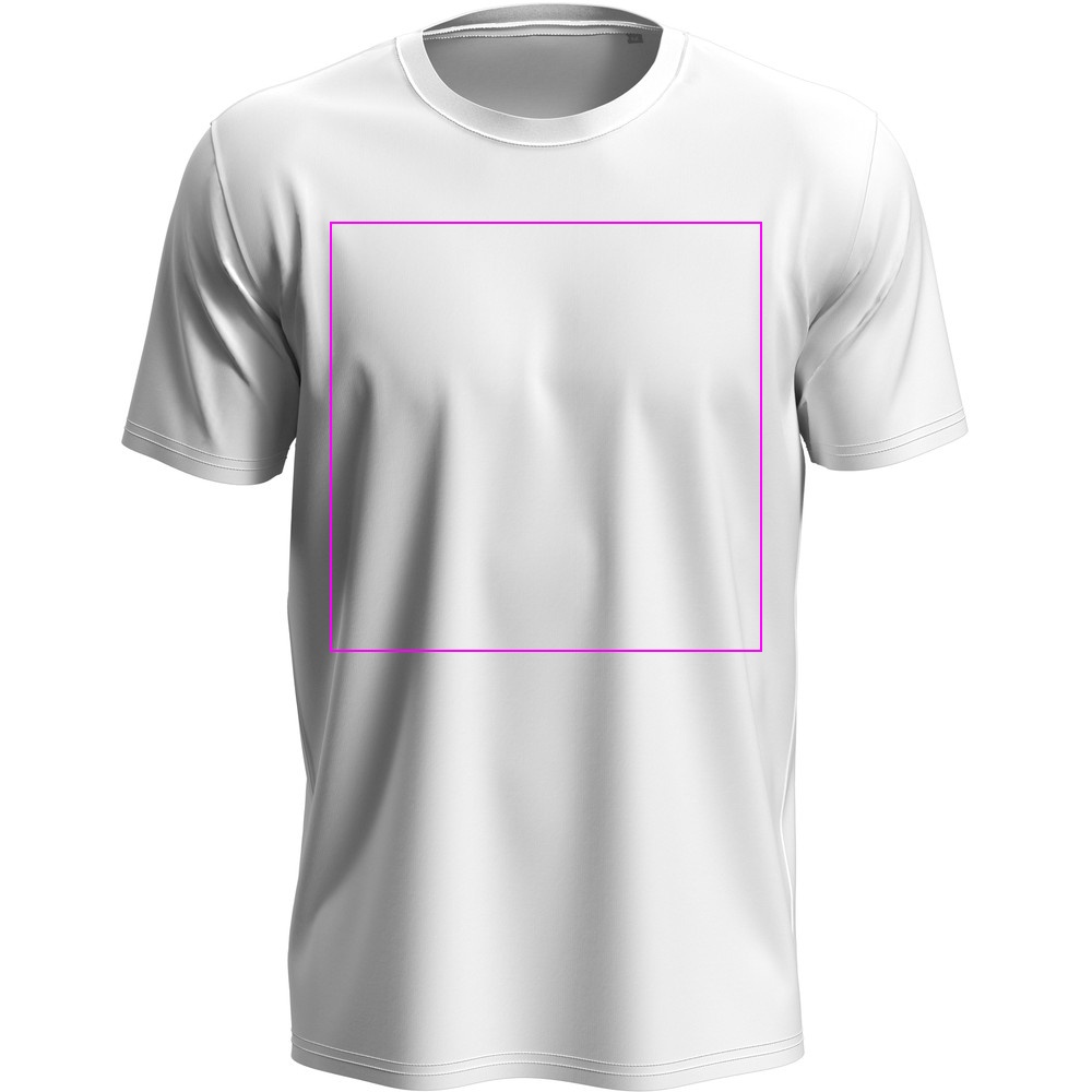 T-shirt unisex 180 g/m2, Lux-T White, rozmiar L