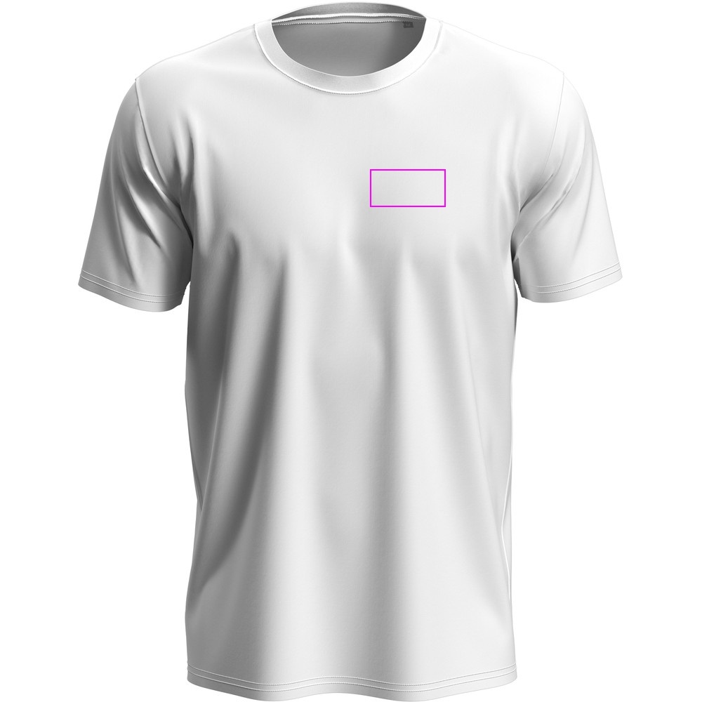 T-shirt unisex 180 g/m2, Lux-T White, rozmiar XXL