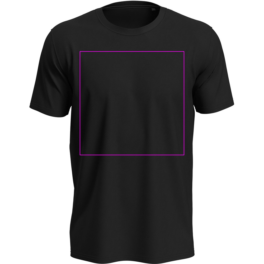 T-shirt unisex 180 g/m2, Lux-T Black Opal, rozmiar S