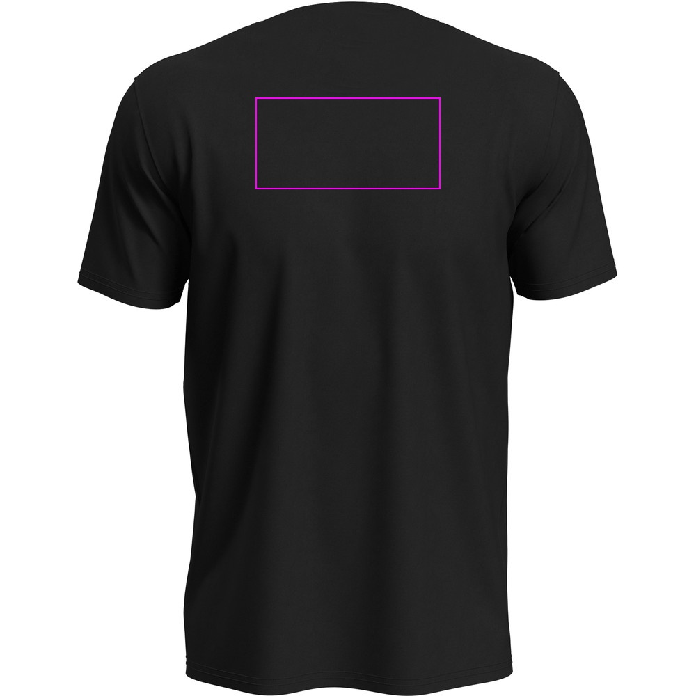 T-shirt unisex 180 g/m2, Lux-T Black Opal, rozmiar M