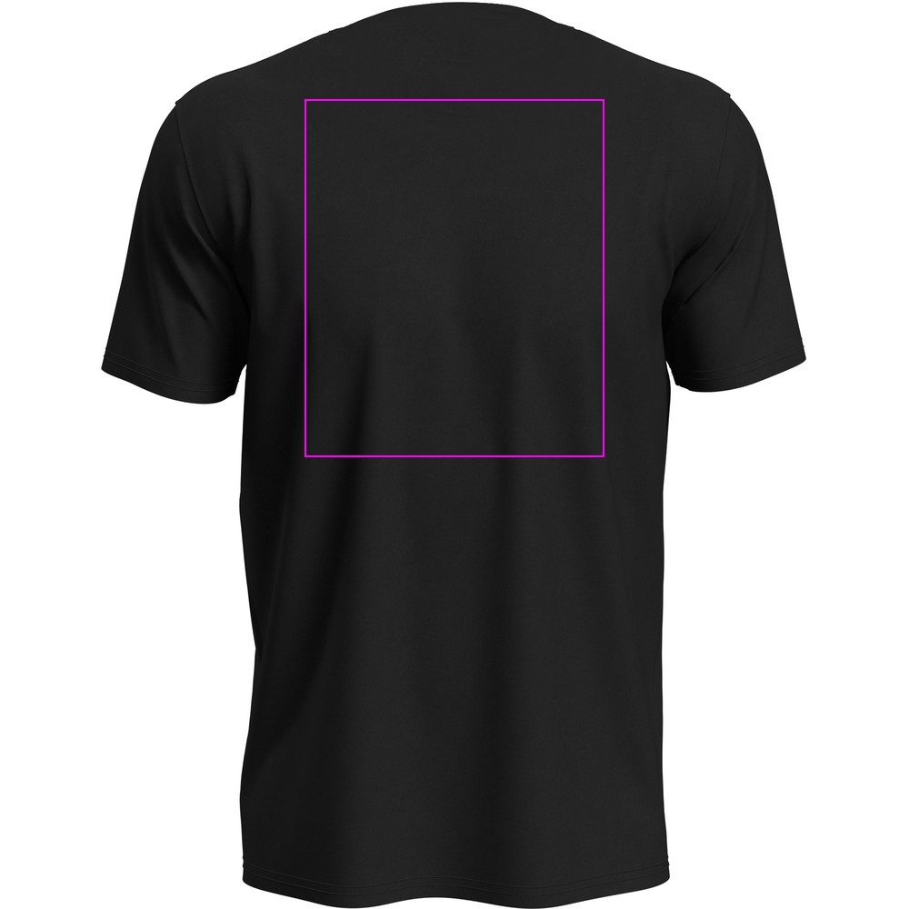 T-shirt unisex 180 g/m2, Lux-T Black Opal, rozmiar M