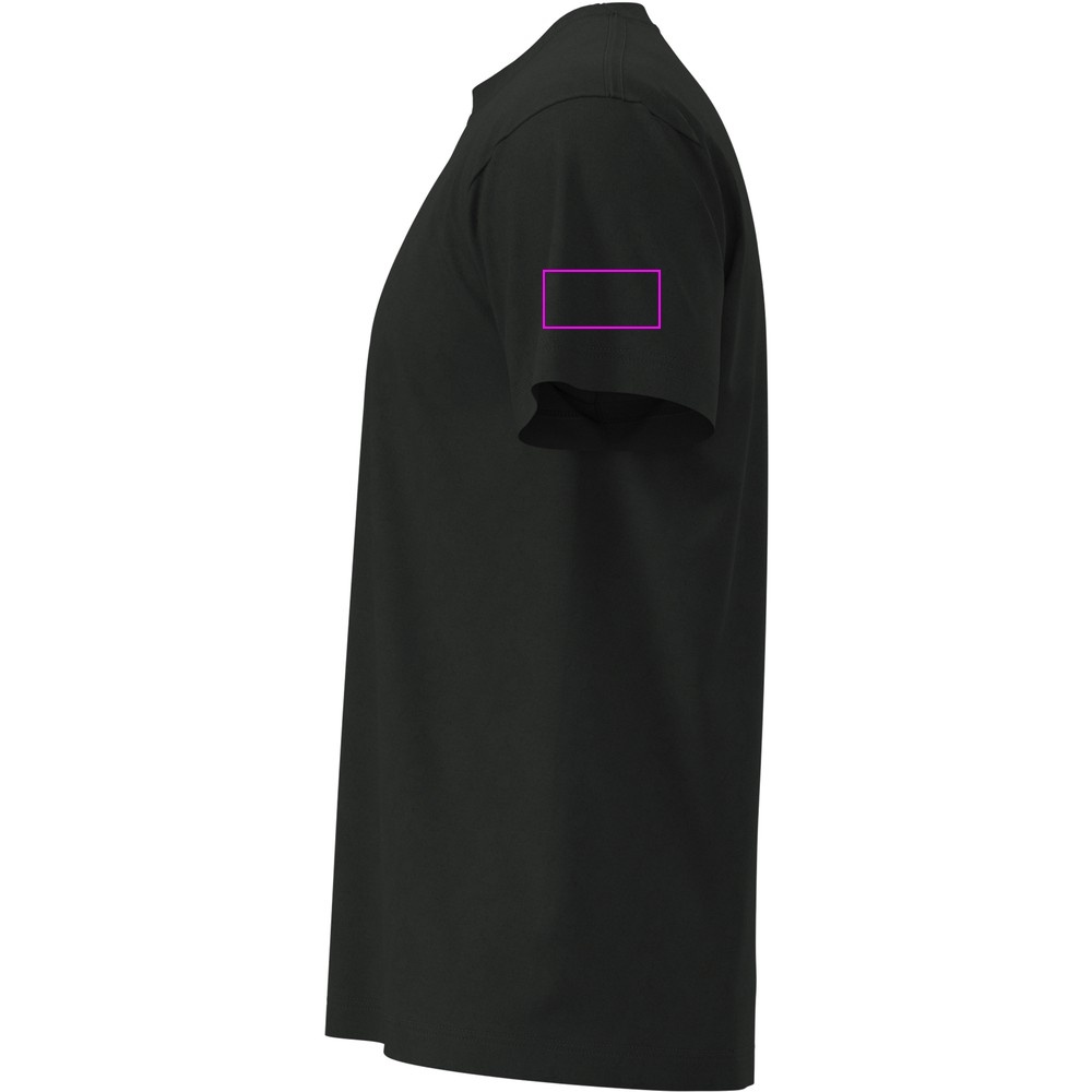 T-shirt unisex 180 g/m2, Lux-T Black Opal, rozmiar L