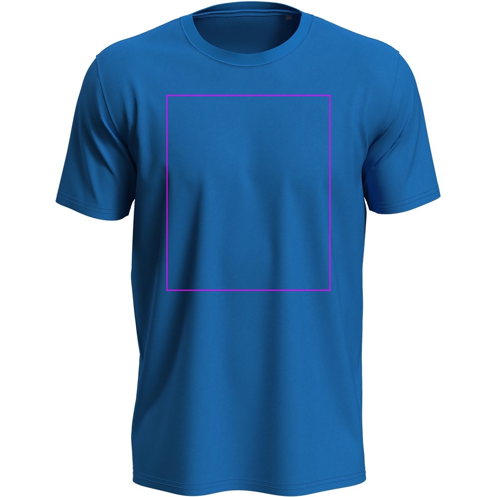 T-shirt unisex 180 g/m2, Lux-T Bright Royal, rozmiar S