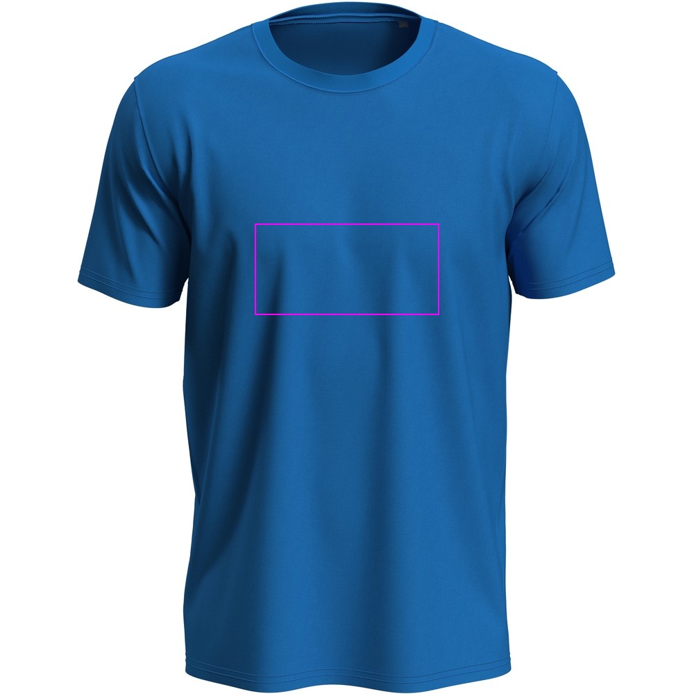 T-shirt unisex 180 g/m2, Lux-T Bright Royal, rozmiar L