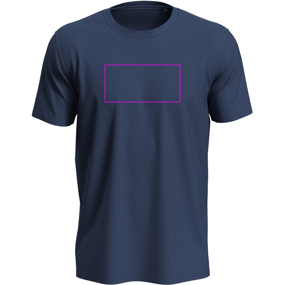 T-shirt unisex 180 g/m2, Lux-T Navy Blue, rozmiar XXL
