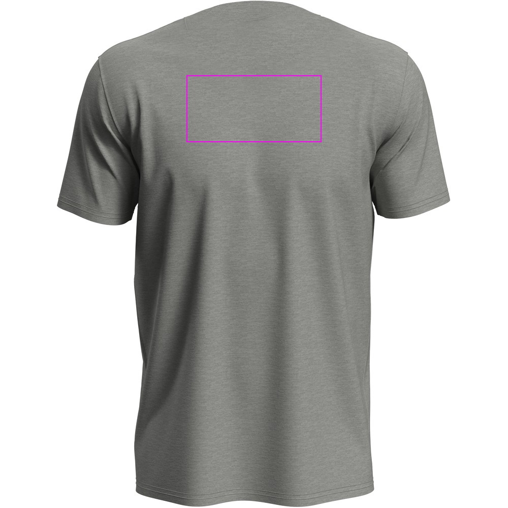 T-shirt unisex 180 g/m2, Lux-T Grey Heather, rozmiar XL