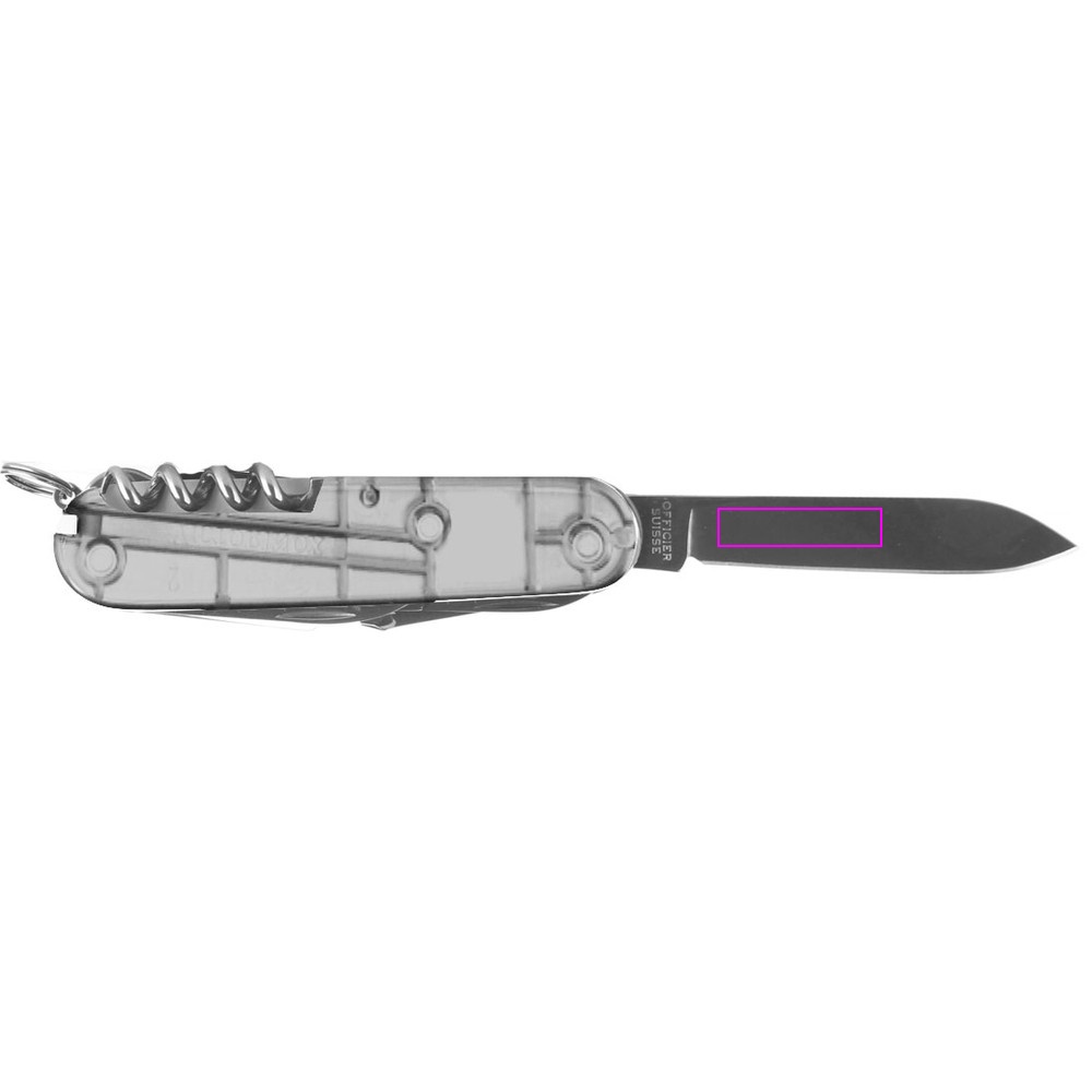 Scyzoryk Spartan silvertech transparentny Victorinox 
